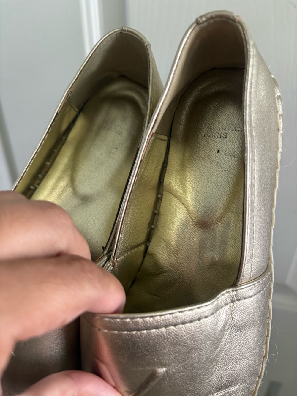 YSL Gold Espadrilles size 6 - Picture 5 of 6